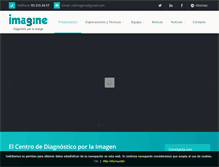 Tablet Screenshot of imaginebarcelona.com